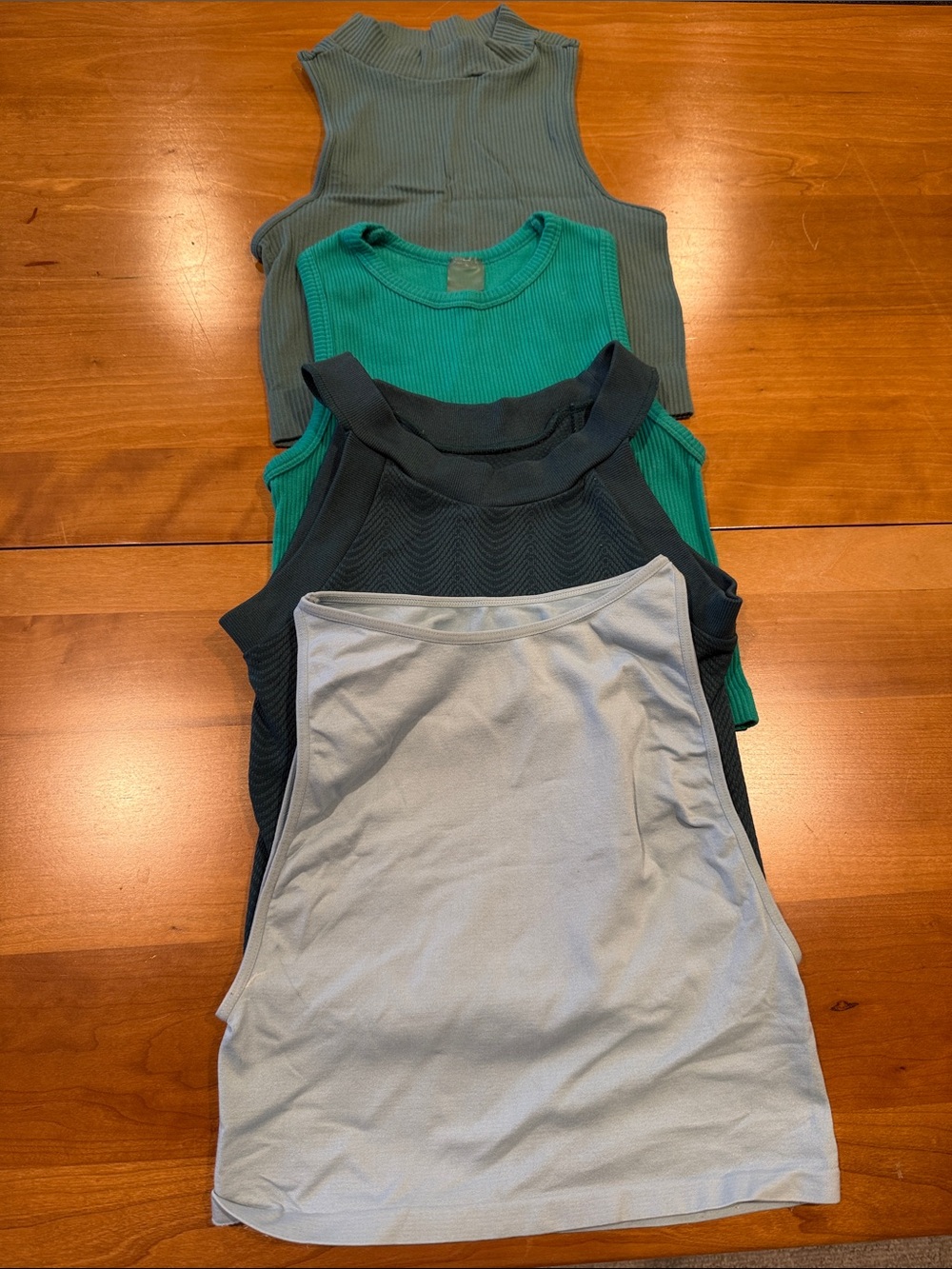 Free People, aero and aura Ribbed Tank Top bundle- xs/s